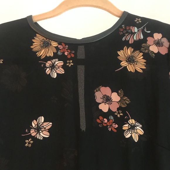 Who What Wear Floral High Low Dress - Picture 2 of 6